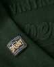 Kohokuvioitu Vintage Logo -huppari (green)