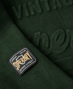 Kohokuvioitu Vintage Logo -huppari (green)